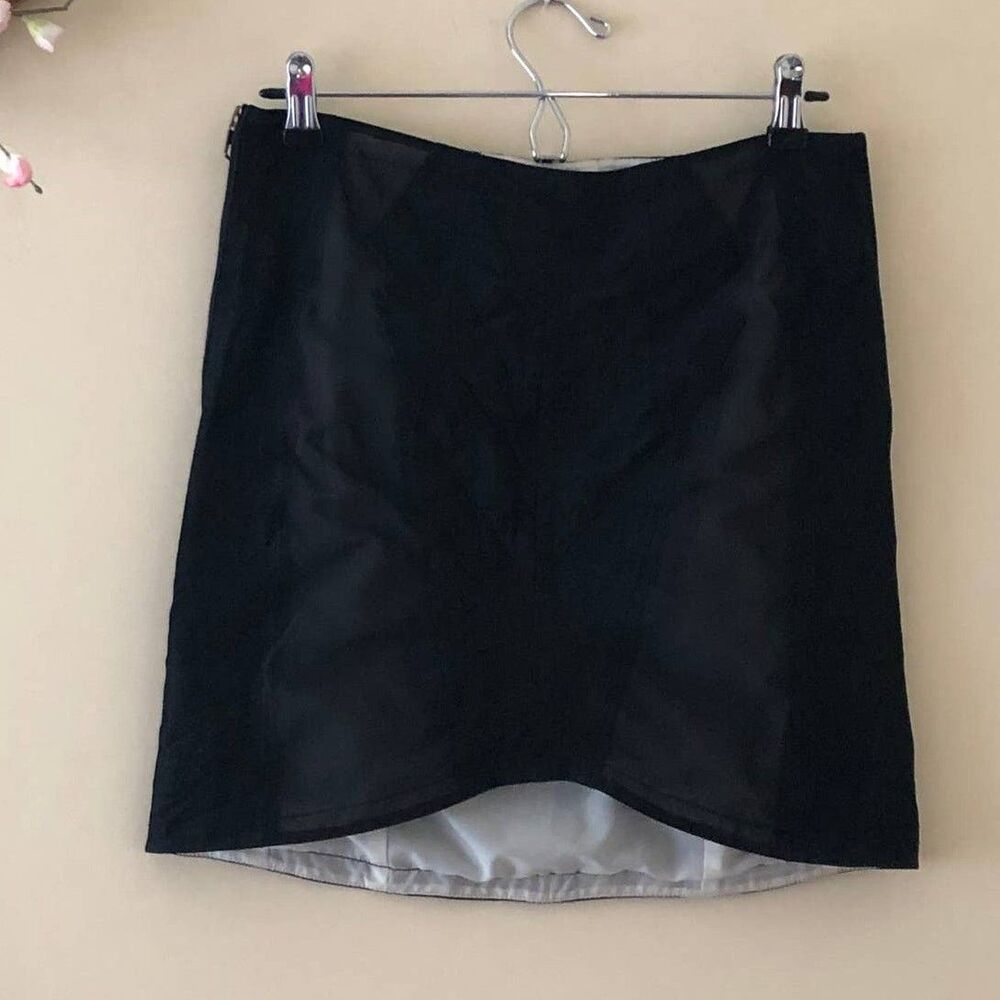 rag & bone Black Suede Skirt Size 6